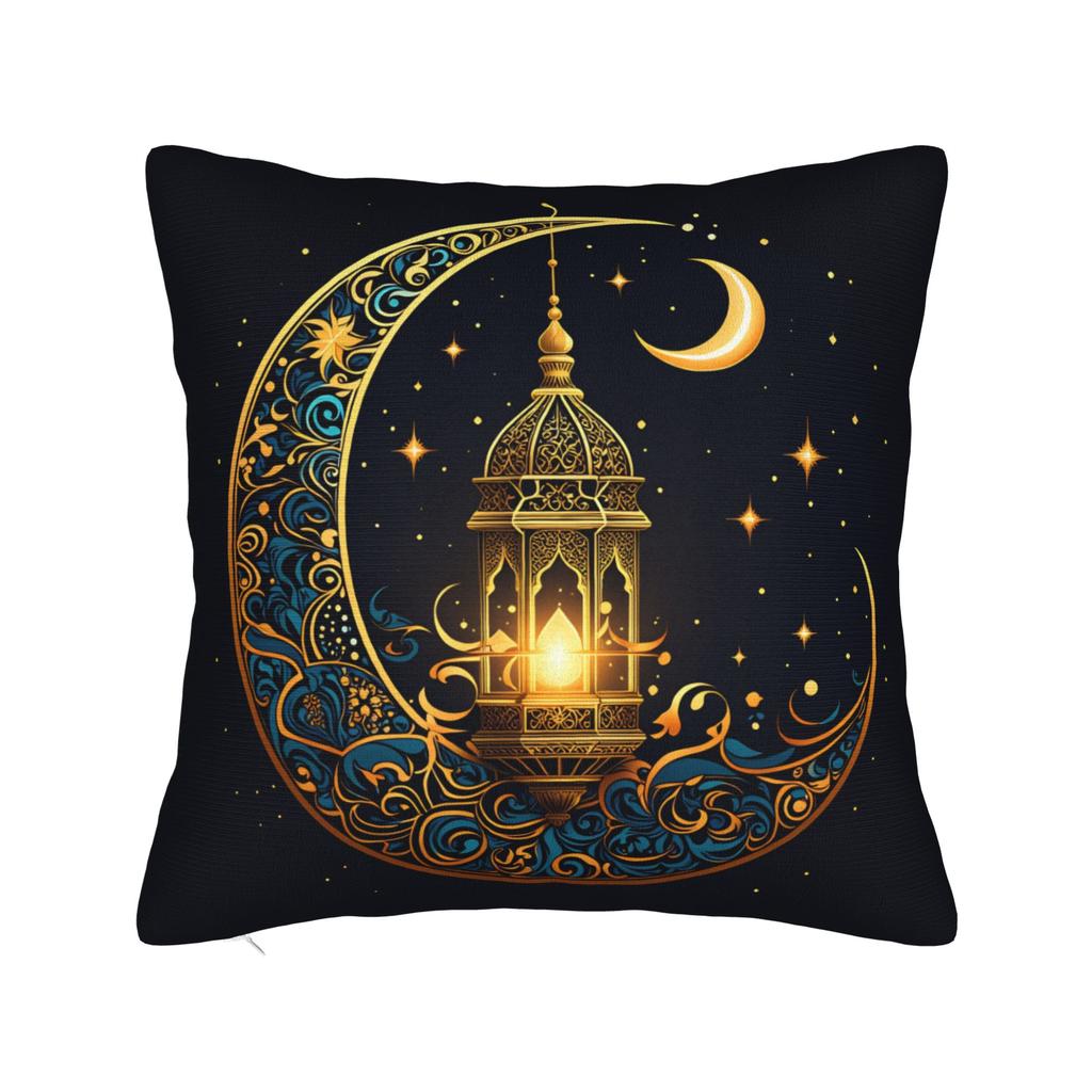 Ramadan Lantern Pillow Cover Fashion Pillow Case For Sofa Car Home Decor Soft Cushion Cover Gift