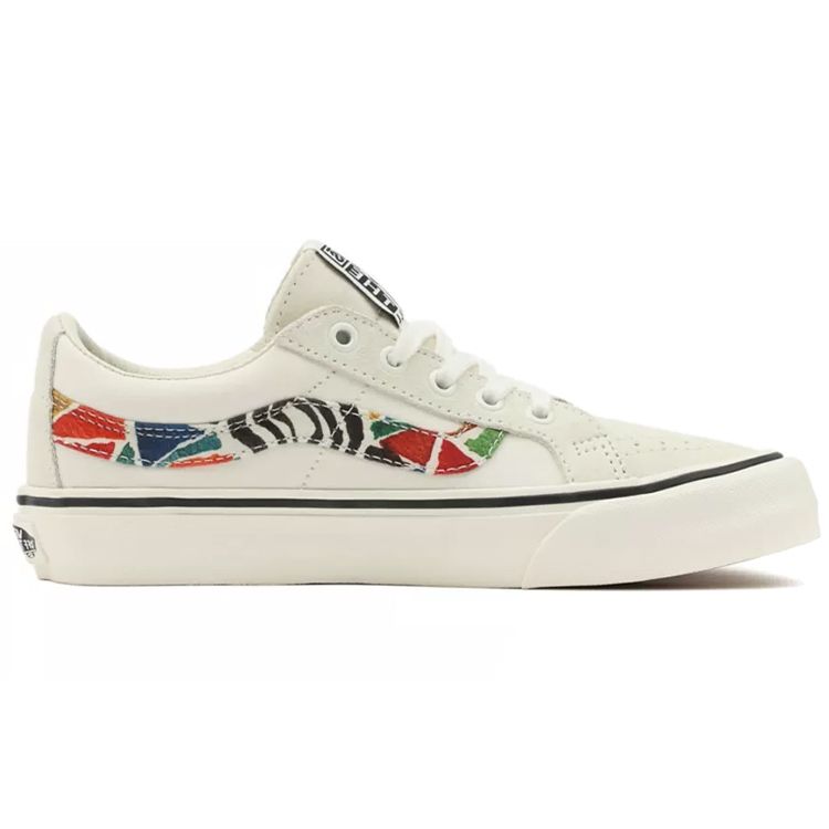 Vans Sk8 Low Reissue Sf Ležérne Nízke Skate Topánky Unisex Tenisky Biela Viacfarebná VN0A4UWIA61