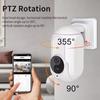K7 Mini Camera Dual Lens Smart Security Camera 2K HD Camera 2.4GHz Night Vision Baby and Pet Monitoring Motion Detection