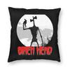 Trevor Henderson Siren Head Square Pillowcase Polyester Linen Velvet Creative Zip Decor Home Cushion Cover