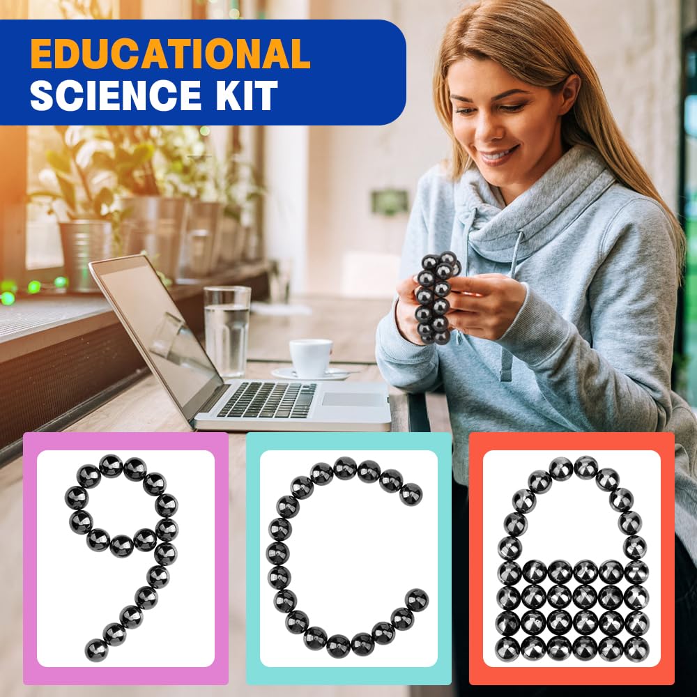 Fidget Toys Magnetkugel für Erwachsene, Schreibtisch-Gadgets Sensorisches Spiel ADHD Anti-Stress Fidgets Magnetspielzeug für Angst Autismus Geschenk