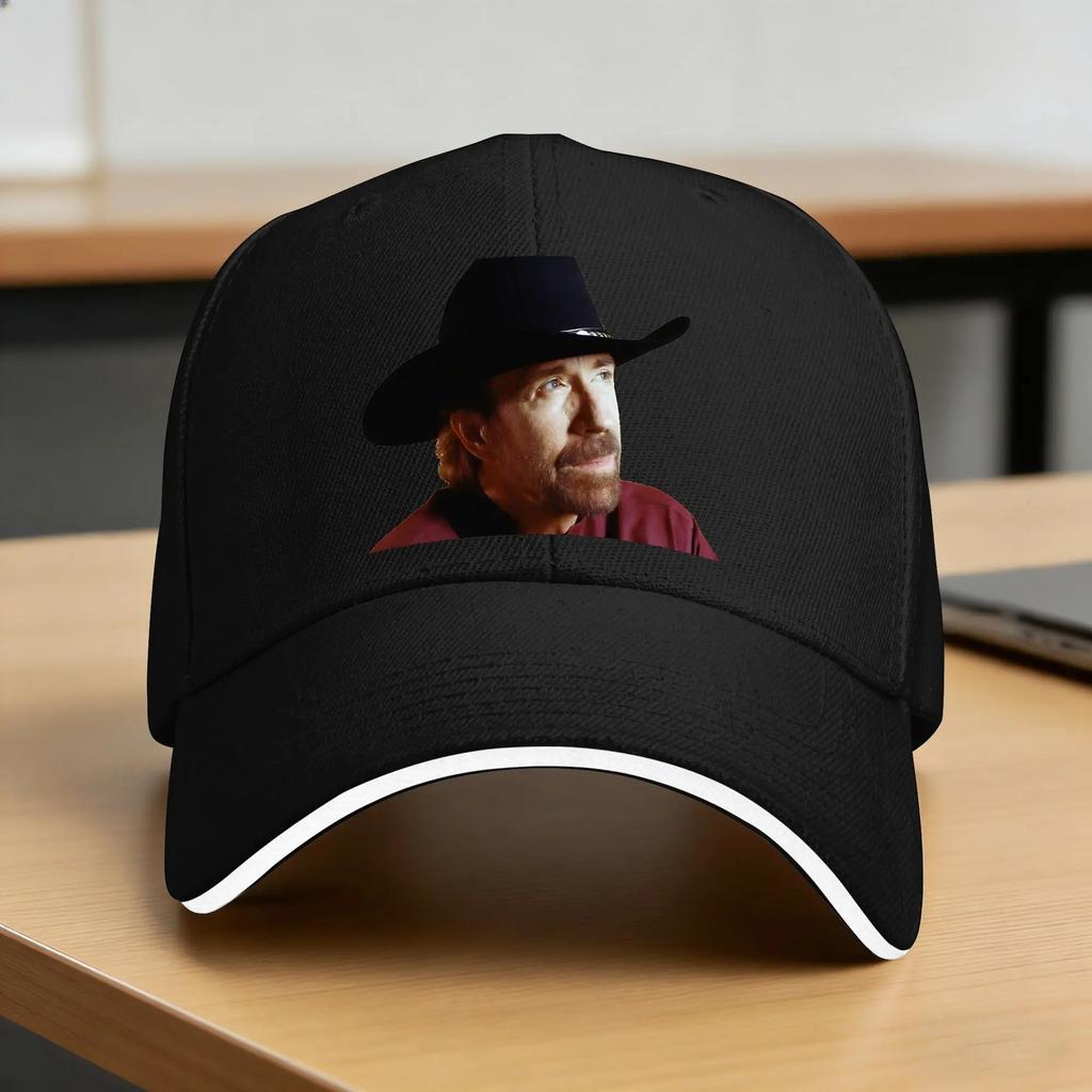 Chucks Norris Casual Baseball Cap Spring Trucker Hat Hot Sale Kpop Rock Hip Hop Hats UnisexTeens Fitted Retro Baseball Caps