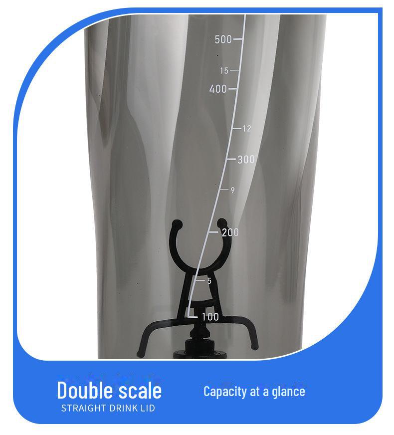 Cupa de amestecare automată pentru shake de proteine, cu capacitate mare, 700 ml, rezistentă la scurgeri, rezistentă la căldură