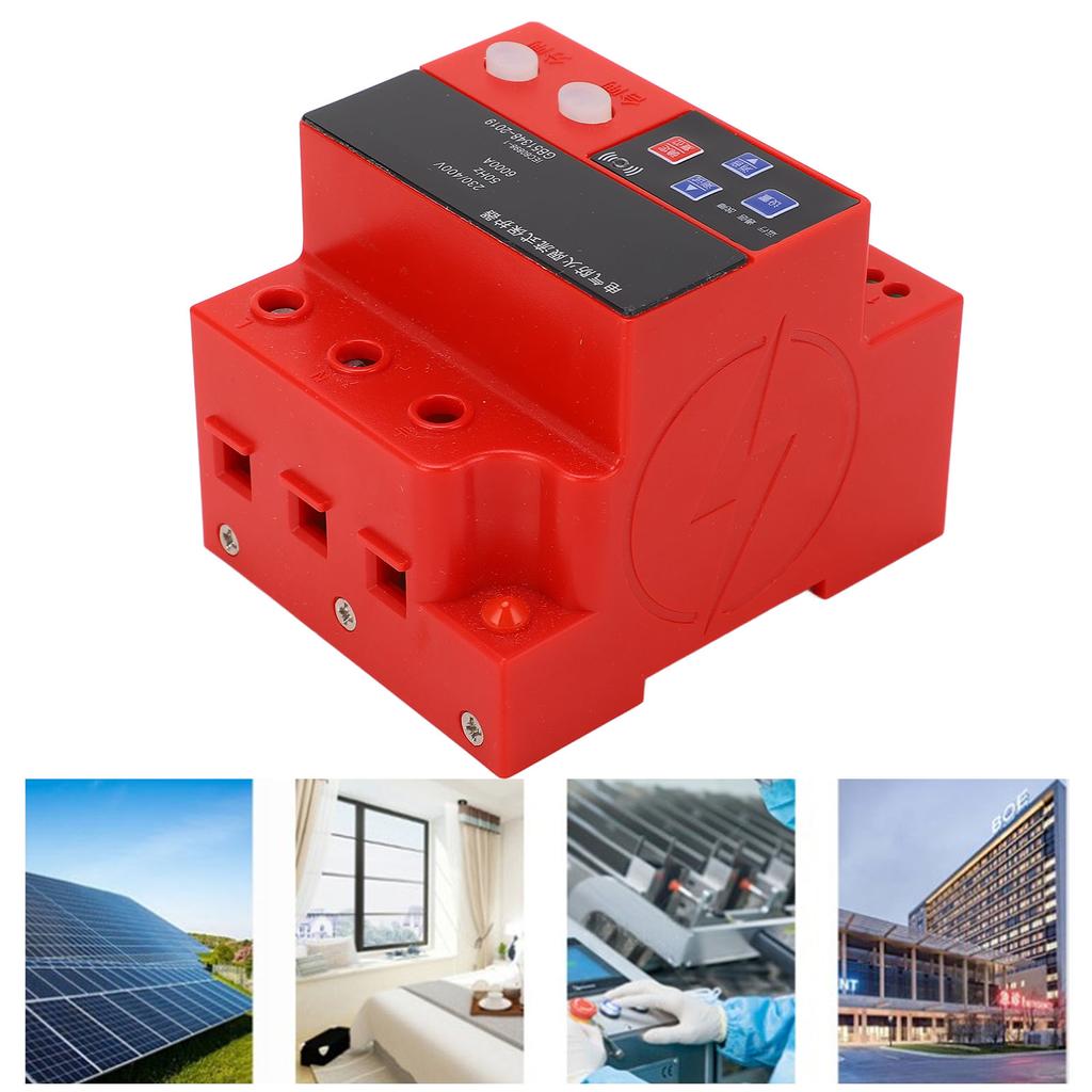 Current Limit Protector Overvoltage Undervoltage Electrical Protective Device DIN Rail 0‑63A AC230/4