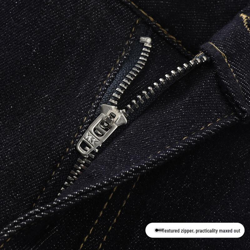 FivePlus Women's High-Waist Loose Fit Straight Wide-Leg Denim Jeans