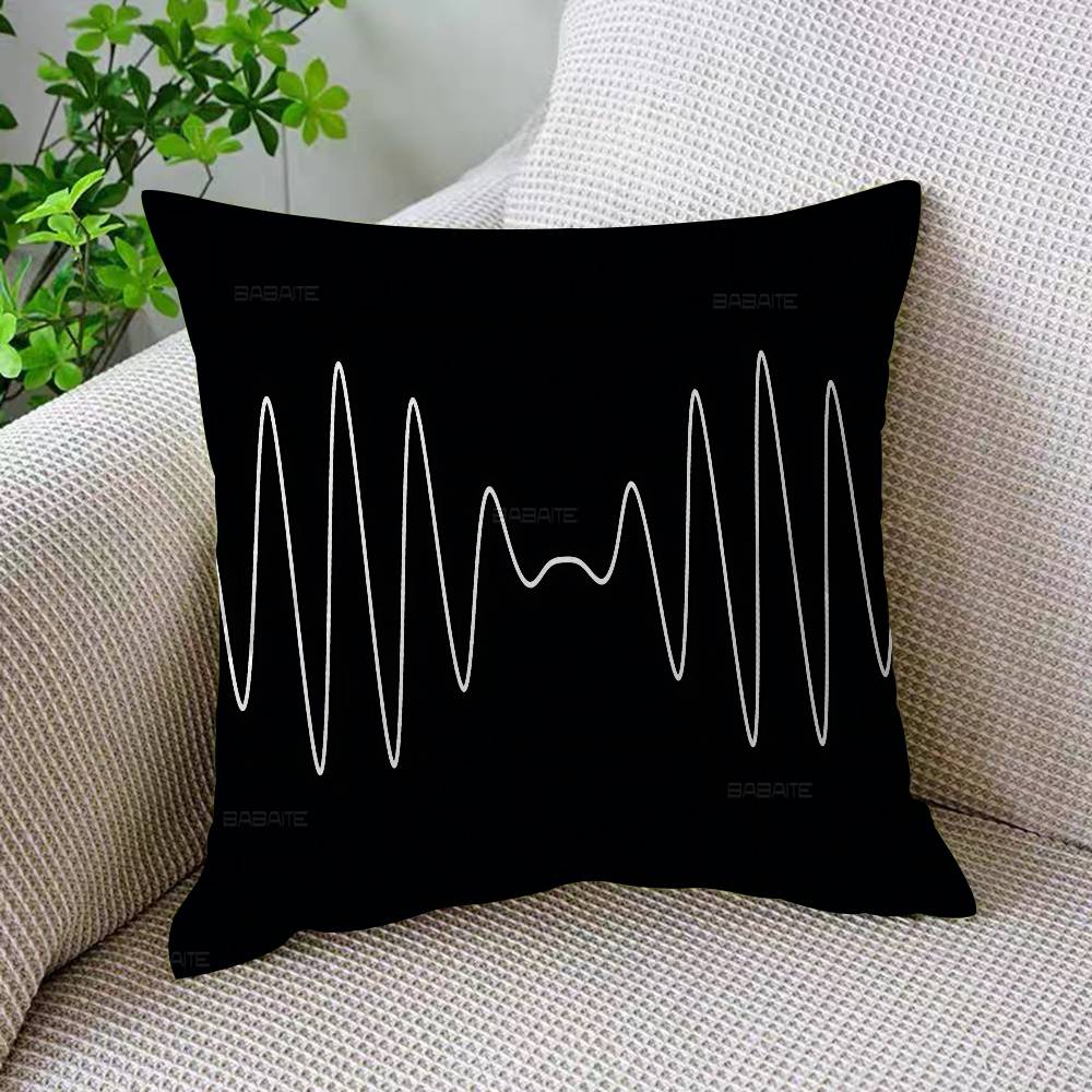 A-Arctic M-Monkeys Rock Band Music Cushion Cover Car Throw Pillow Case For Sofa Car Christmas Gift 40X40Cm 45X45Cm