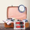 5Pcs Plastic Shoes Bags Transparent Travel Storage Pouch Dustproof Sealed Pull Buckle Organizer Shoes Storage Bag