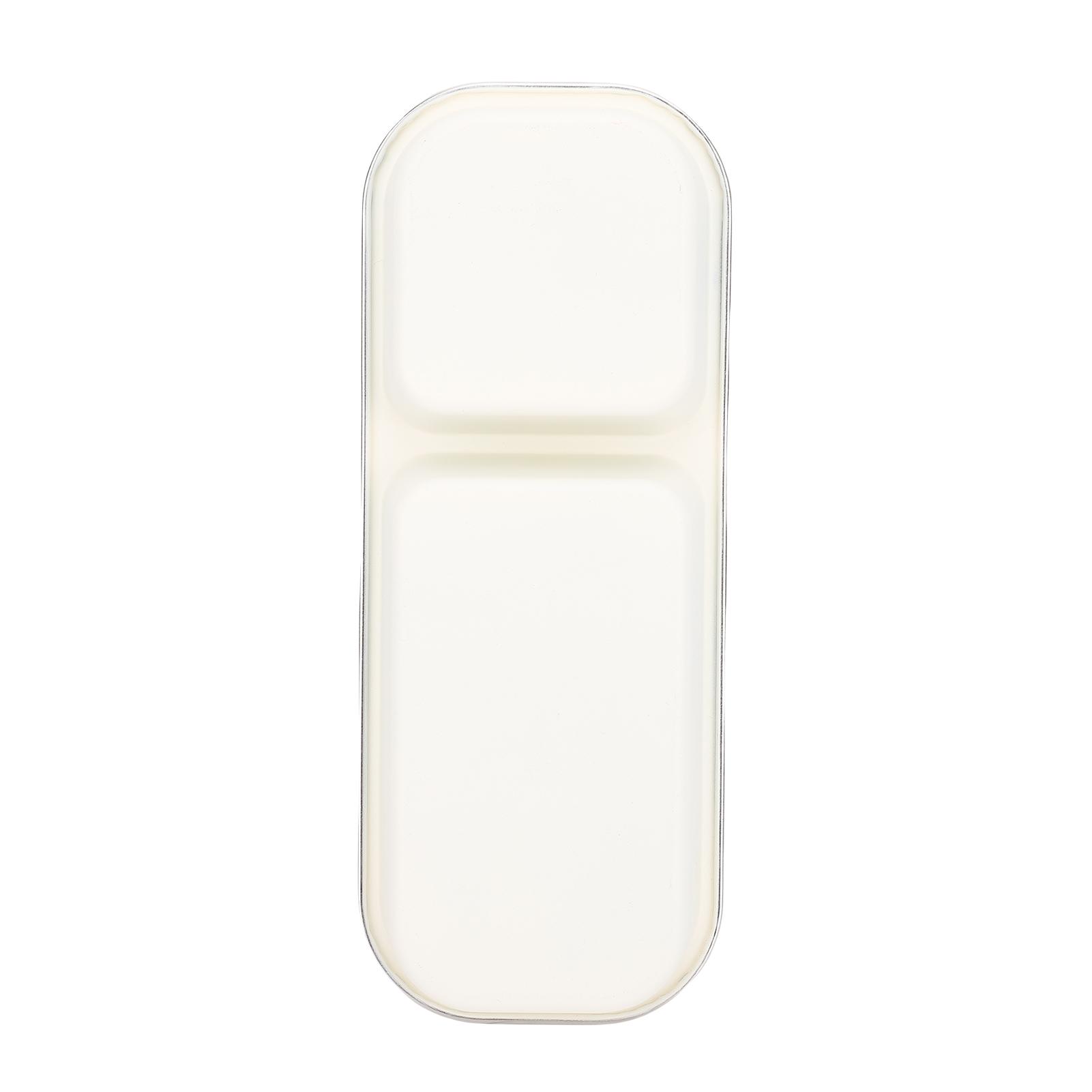 

Ланч-бокс из нержавеющей стали для взрослых, многосекционный контейнер для приготовления еды для кемпинга на открытом воздухе и диеты, можно использовать в микроволновой печи 700ml