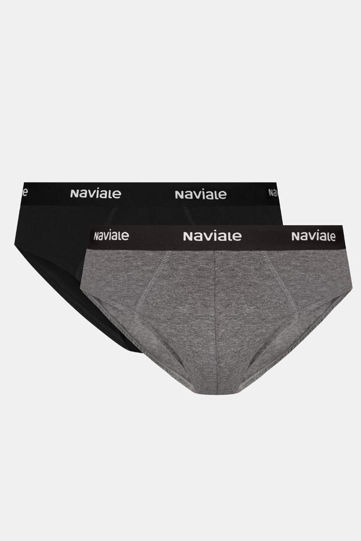 

Труси сліп, 2 штуки Naviale (90732) 48(M) різнокольорові кольору