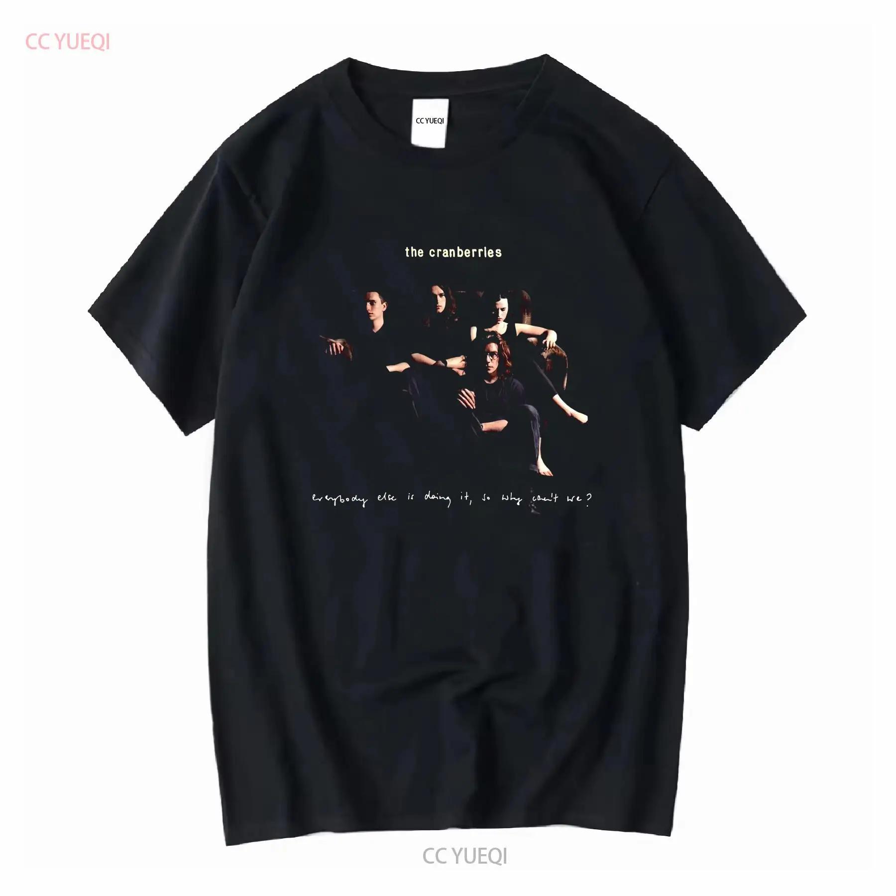 The Cranberries Basic Band For Fan Black S 2345XL T shirt vintage Washed Breathable Casual Unisex Stylish designer clothes S разноцветный