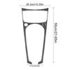For BMW Z4 E85 2003-2008 Carbon Fiber Interior Transmission Console Cover Trim