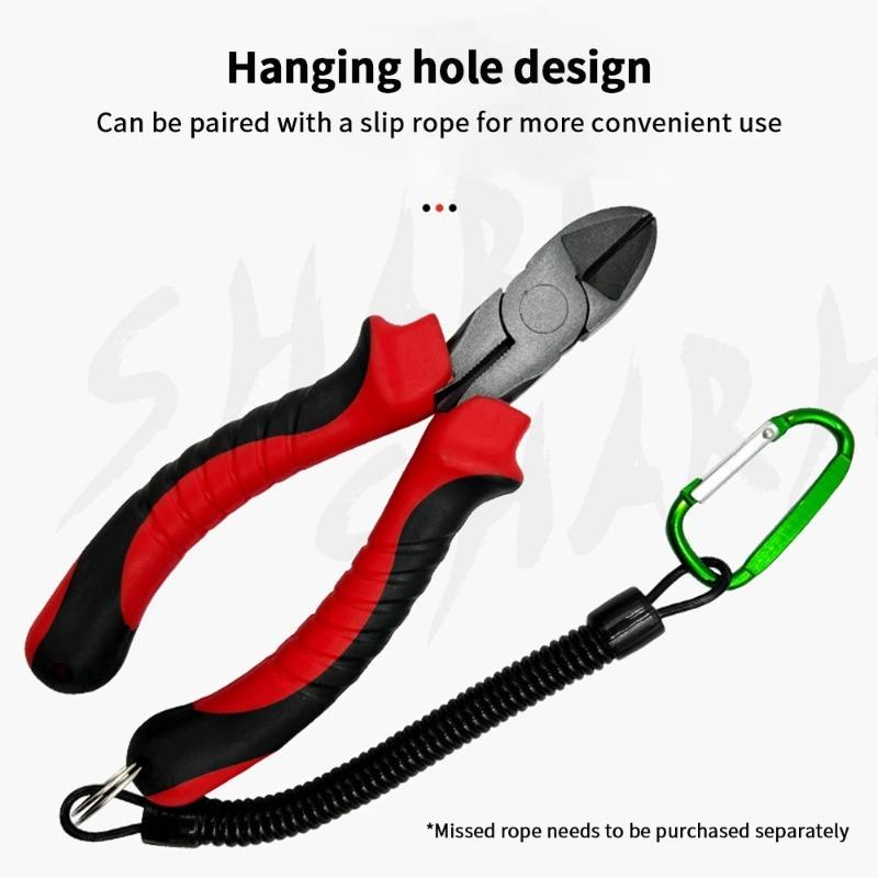 Fishing Crimping Pliers with Single/Double Copper Crimp Sleeves Fishing Line Pipe Crimp Connector Tackle Tools for Pesca Accessories