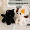Cute Cat Plush Toy Trio: Siamese, Black, and Calico Soothing Dolls for Kids