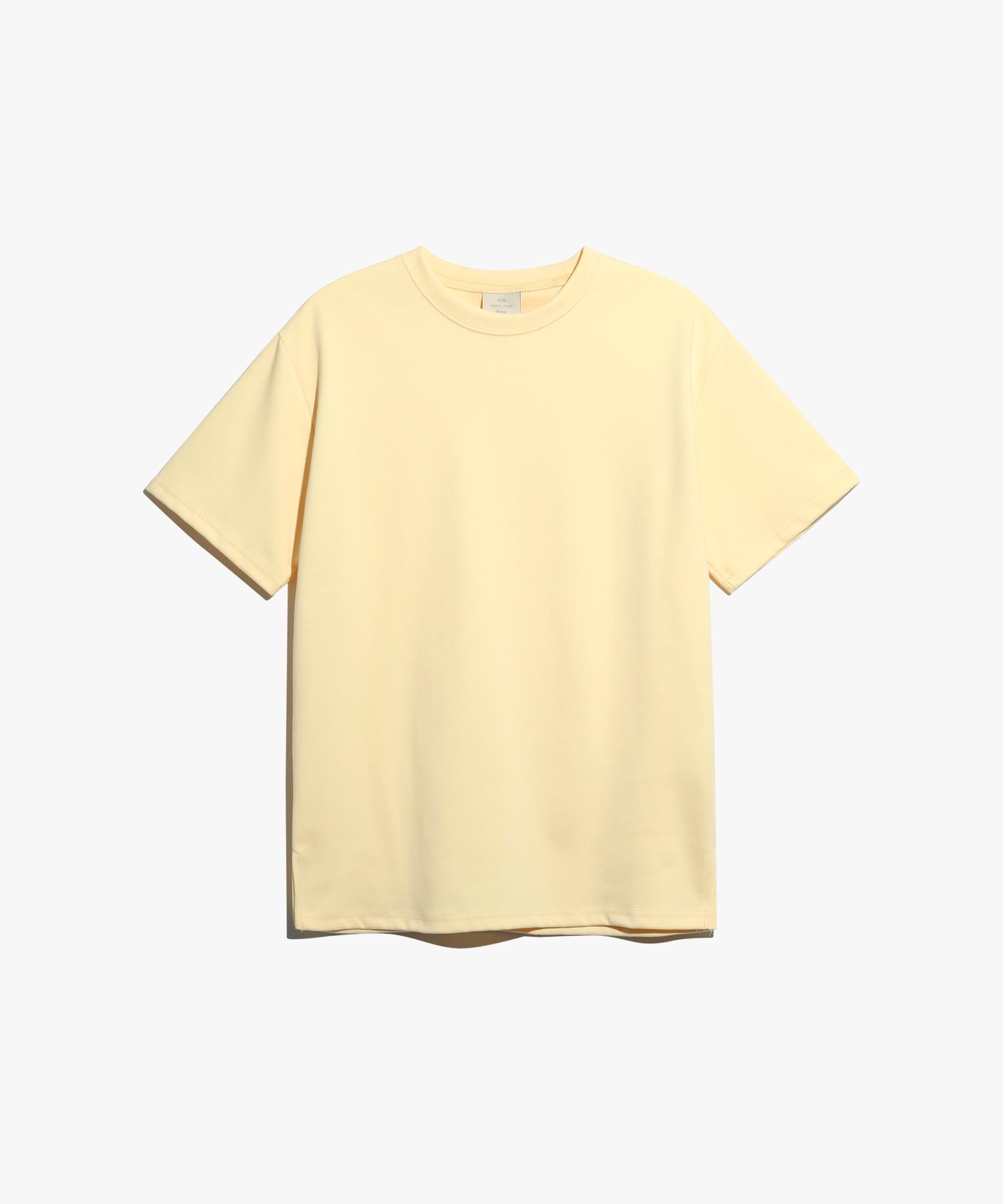 Iesn Pure Heavy Short Sleeve T-Shirt Yellow L