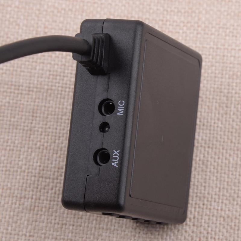 12V Bluetooth Module AUX Cable Adapter & Microphone Kit Fit For Porsche Becker Mexico Traffic DTM
