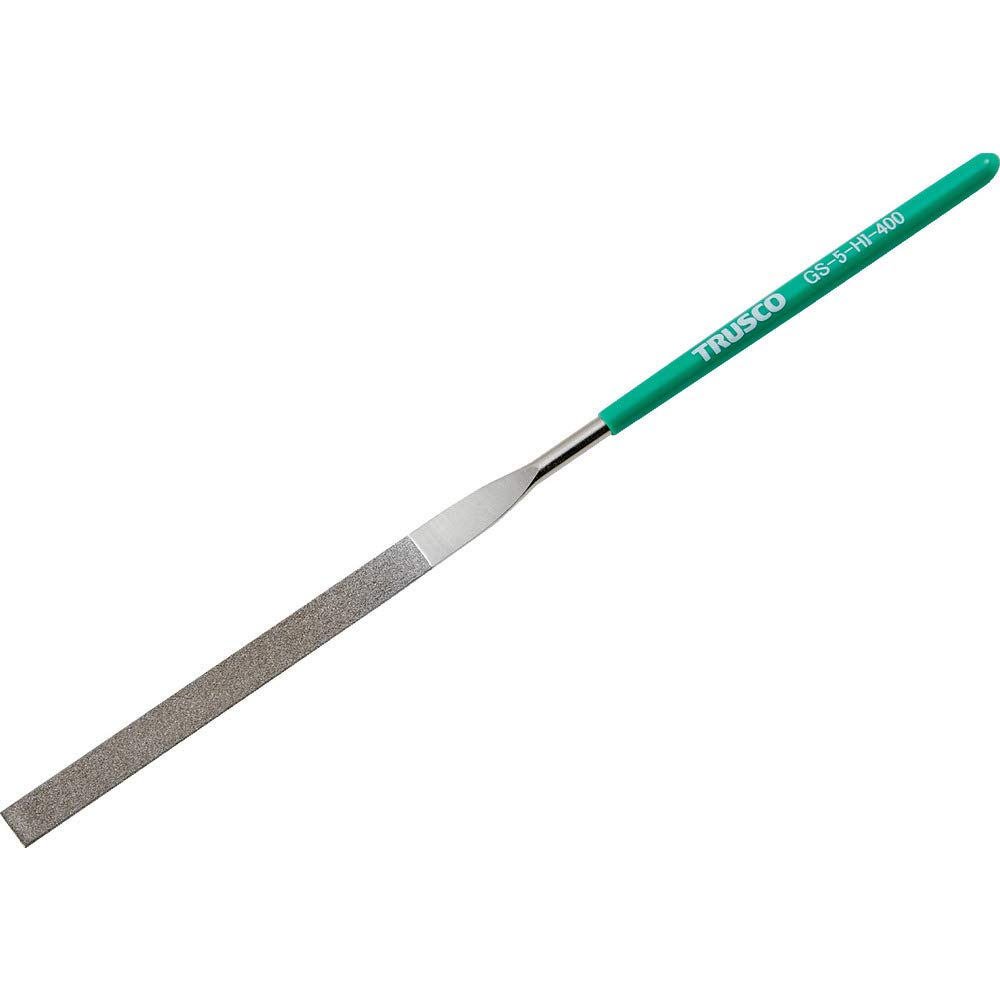 

TRUSCO Алмазный напильник 50 мм, Прецизионный, Длина, Плоский, GS-10-HI-400