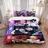 Fantasy Anime Characters Print 3Pcs Bedding Setduvet Cover With 2 Bedropillowcase Home Birthday Gift