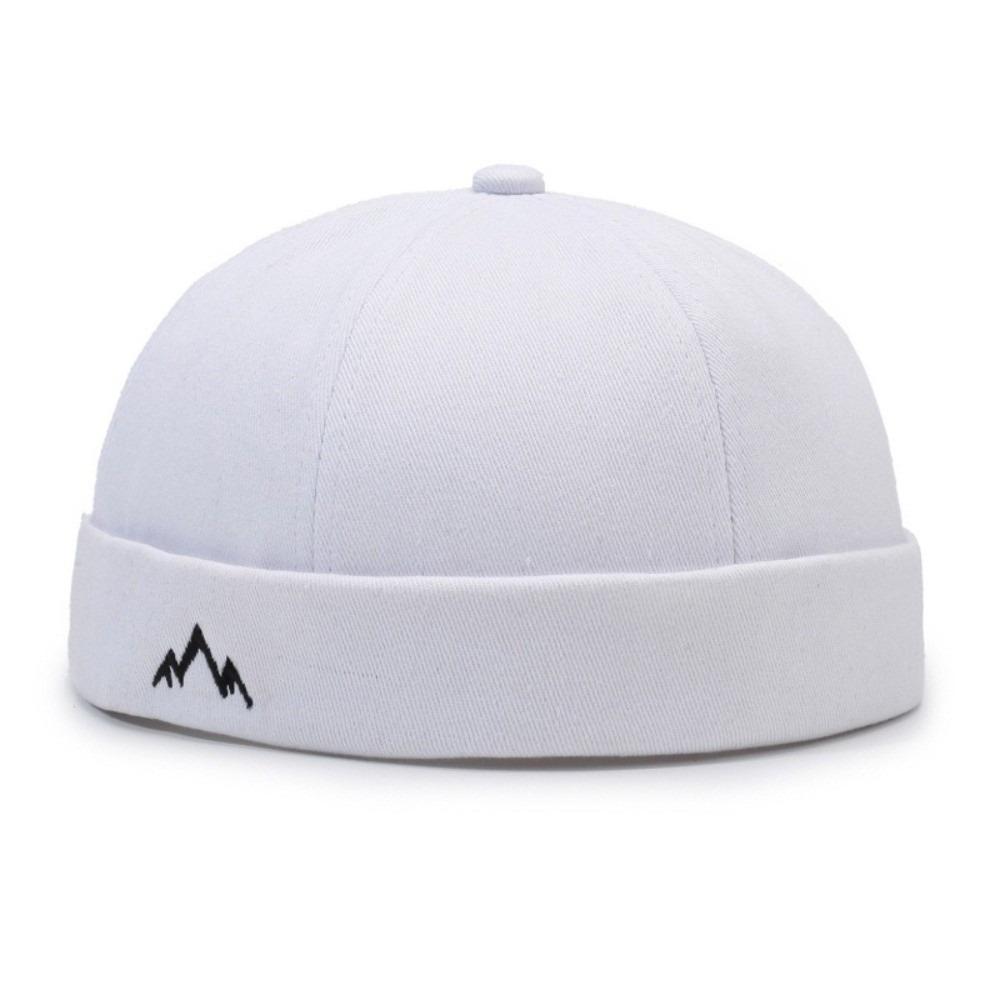 Solid Color Brimless Hat Breathable Hip Hop Hats Fashion Landlord Hat Unisex