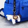 Plush Horse Bag Pendant Fuzzy Horse Backpack Charm Cute Horse Pendant with Golden Coins Lucky Keyring Gift for Family Friends