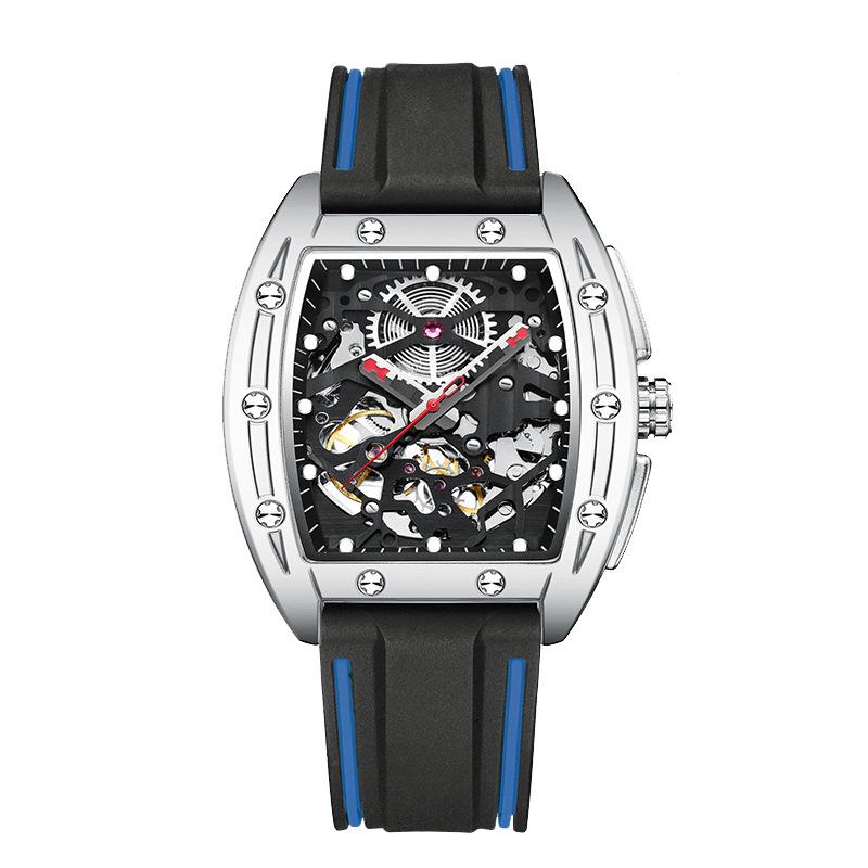 AILANG New Automatic Mechanical Watch Hollow Men's Watch Waterproof Cool Fashion Men's Watch