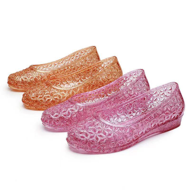 

Без доставки, новые летние женские хрустальные туфли, головки-бантики, туфли с перфорацией, мягкая подошва, нескользящие и дышащие осенние туфли, для улицы 36-40 (excluding postage)