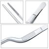 Cooking Tweezers Stainless Steel Multi Purpose Plating Kitchen Tweezers for Chef