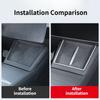 Wireless Charging Decorative Strip Frame for Tesla Model 3 Highland 2024 2025 Chrome Plated Interior Anti Scratch Accessories