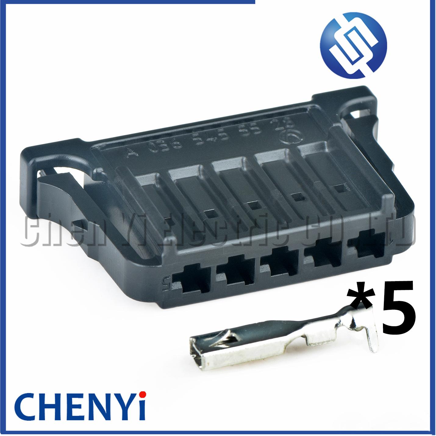 5 Pin Automotive connector Car Rear tail light wire harness plug A0365455528 772-714 For Mercedes-Benz 5P
