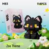 Pirate Anime Character Building Blocks for Kids - Educational Assembly Desktop Ornaments