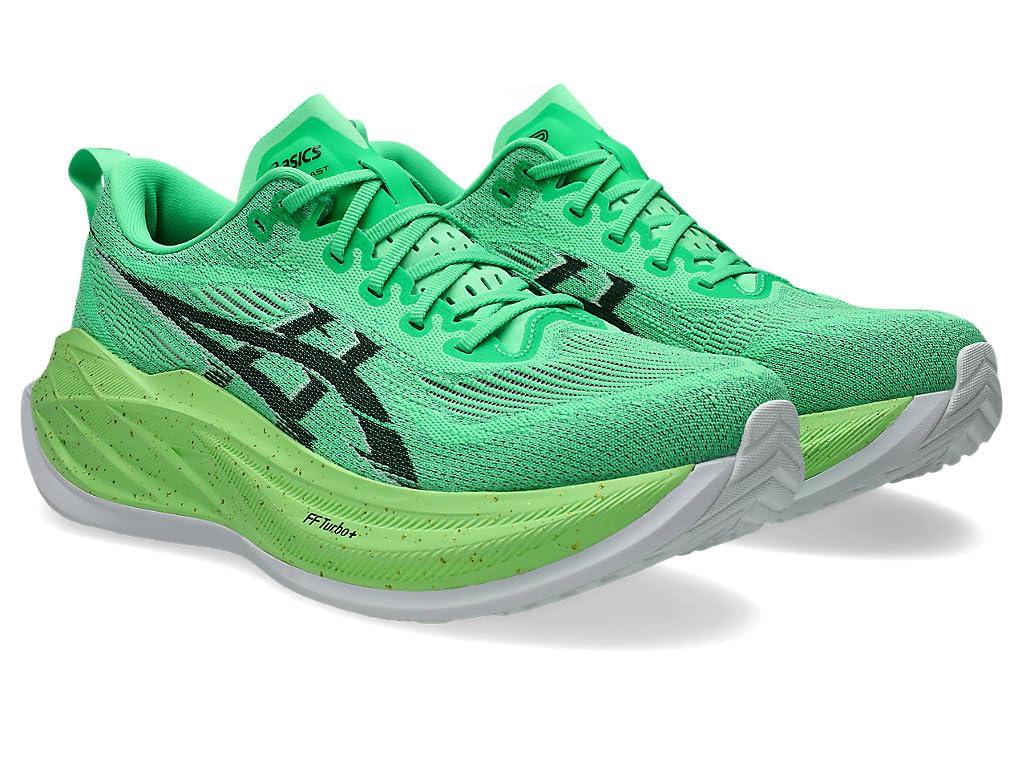 Asics Super Blast 2 Running Green and Size Shoes, Black, 27.0, Men's, 1013A185.300