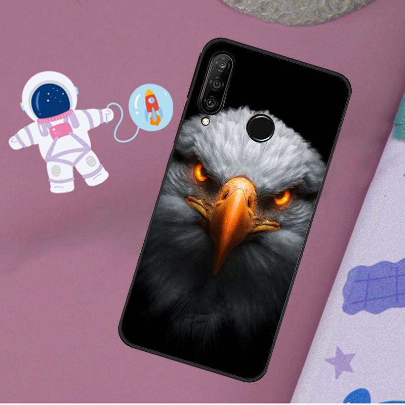 Eagle Hawk Bird Animal For Huawei Nova Y72 Y73 Y60 Y70 Y90 Y61 Y91 7i 8i 11i 12i 12s 9 10 SE P20 P30 P40 Lite Case