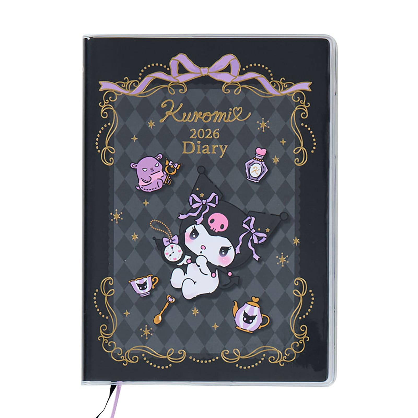 

Sanrio B6 Diary 2026 Kuromi Paper October Start Planner Schedule Planner Diary 623814 (Block Type)