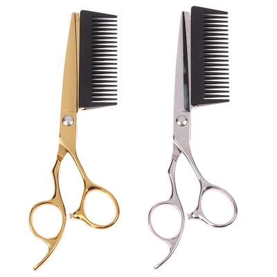 Forbici professionali per capelli con pettine rimovibile Forbici da taglio per capelli da parrucchiere Forbici da parrucchiere Taglio integrato da parrucchiere