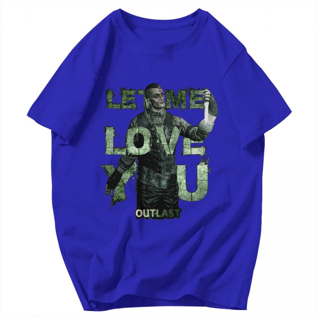 Men T Shirt The Outlast Trials 2026 Horror Game Vintage Idea Y2K Graphic Oneck Unisex Tops T Shirts