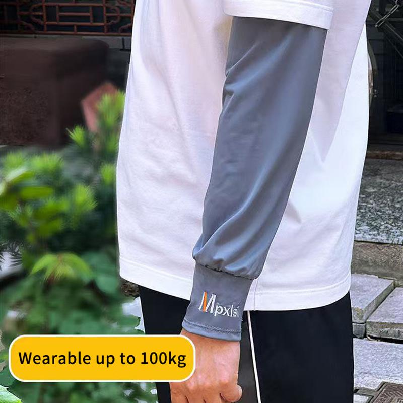 Ice Silk Sun Protection Arm Sleeve UV Resistance Breathable Quick Dry for Running Motorcycling