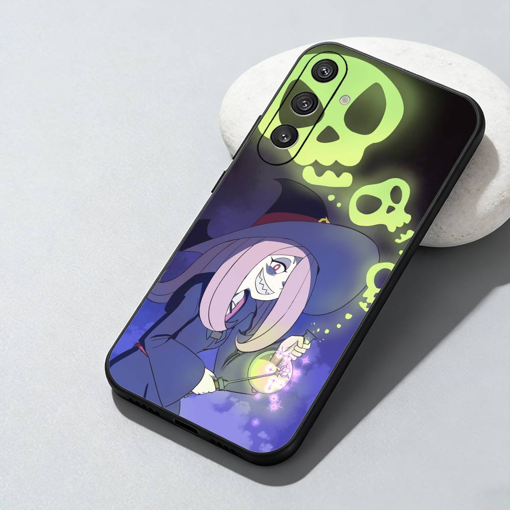 

Чехол для телефона L-Little Witch A-Academia для Samsung Galaxy A73, A72, A71, A70, A52, A51 Другие Мягкий черный чехол Samsung a32 4g