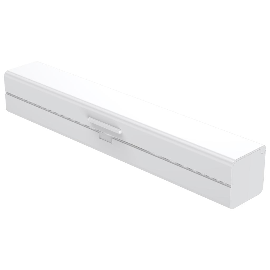 Cling Film Cutter Magnetic Cling Wrap Dispenser Plastic Wrap Dispenser with Cutter Reusable Food Cling Wrap Film Cutter Tin