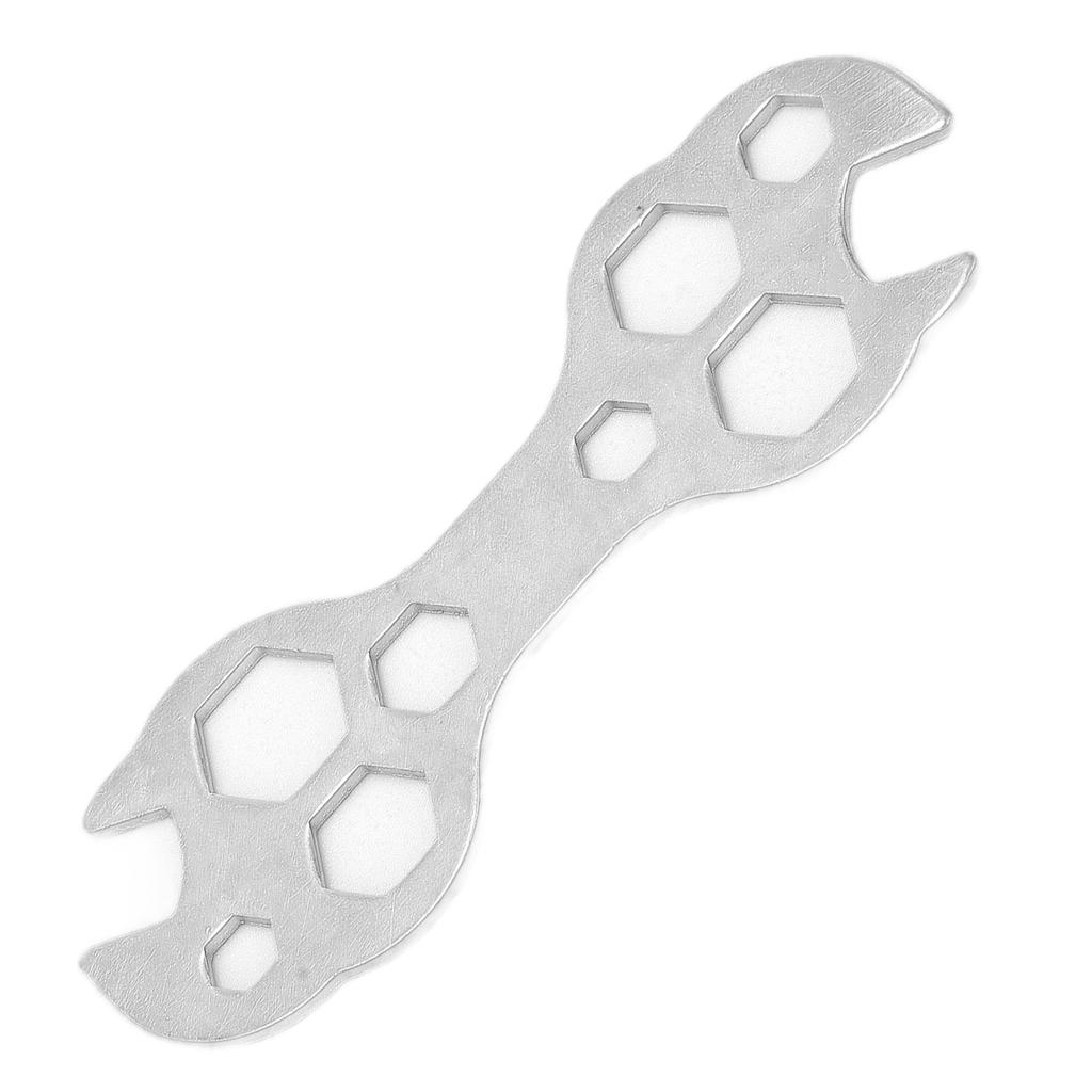 Flat Hexagonal Wrench Multi Function Steel Bike Hexagonal Spanner for Bicycle Repairment