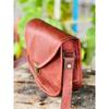 New Genuine Goat Leather Vintage Messenger Ladies Shoulder Hippie Tote Bag