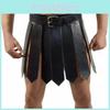 Medieval Spartan Leather Apron Cosplay Costume For Adults Halloween Role Play