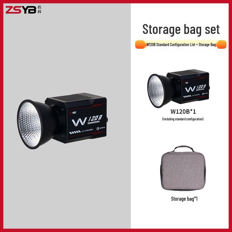 Yingbang W120B Outdoor Live Streaming Pocket Light - 100W Full Color Temperature Soft Light for Photography