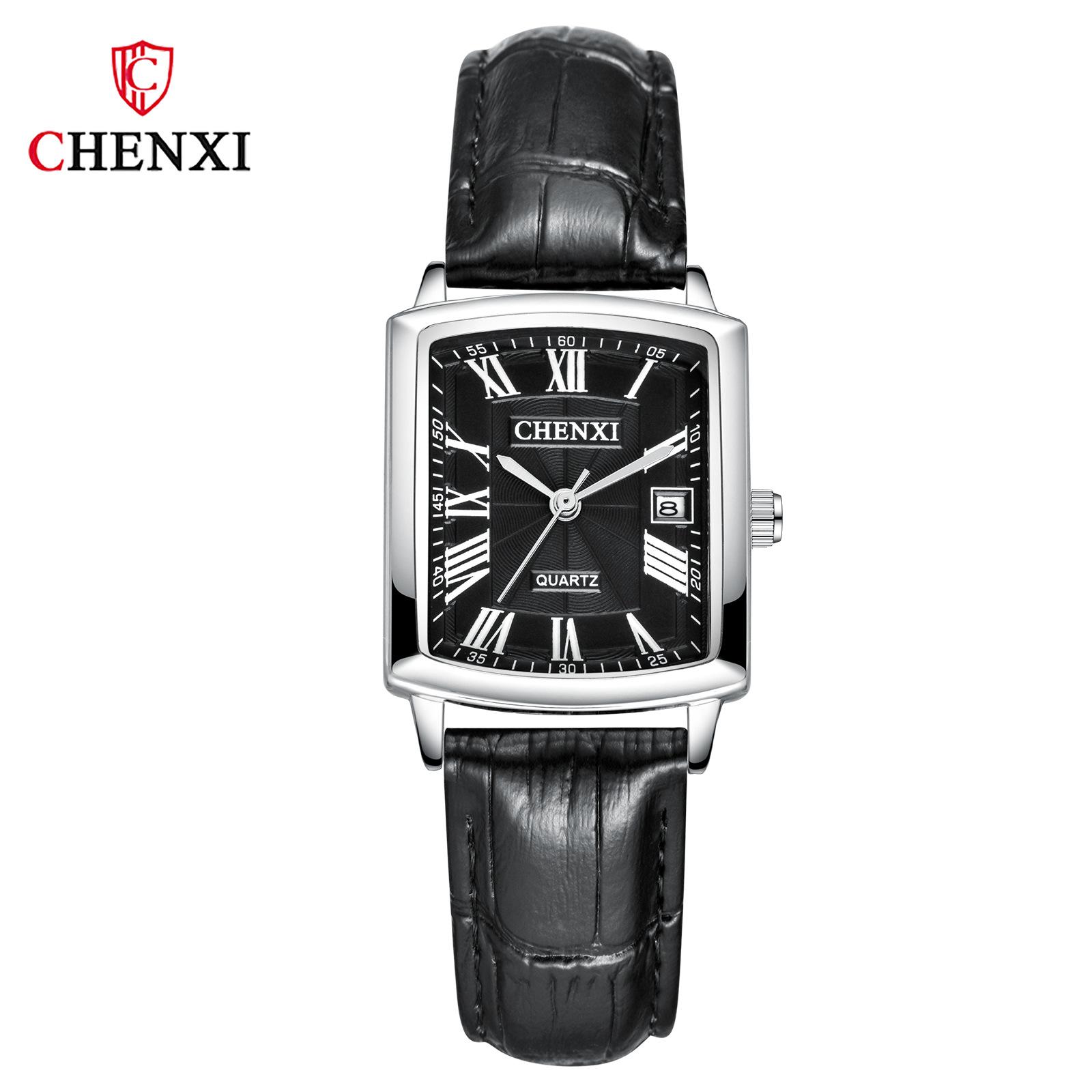 

Новые роскошные мужские часы высшего бренда с коробкой, повседневные часы с календарем, квадратные мужские кварцевые часы