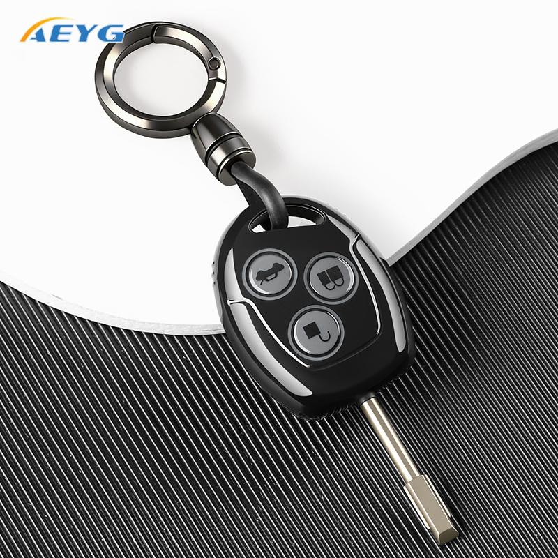 New Soft Tpu Car Key Case Shell Cover For Ford Focus Fiesta Fusion C-Max For Mondeo Galaxy C-Max S-Max Holder Fob Accessories