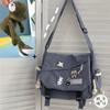 Youth Fashion Nylon Crossbody Bags For Women Handbags Shoulder Bag Large Capacity Solid Canvas Messenger Bag Girls School Bags