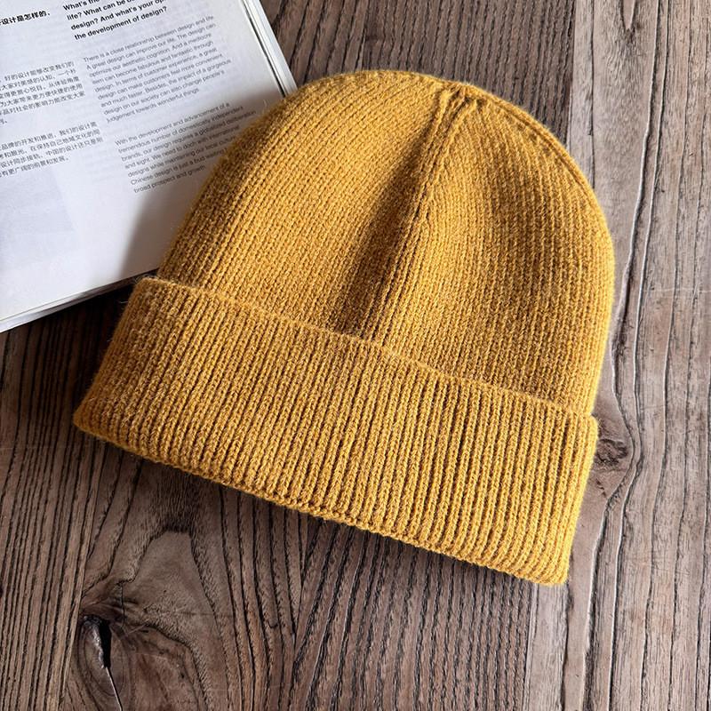 Knitted Beanie Hat For Men Women Warm Winter Fashion Acrylic Earflap Cap For Outdoor Use