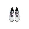 Anta Kids Round Toe Lace-Up Shock Absorbing Wear-Resistant Low-Top Basketball Shoes Kids Sneakers White Purple Blue A312341106-4