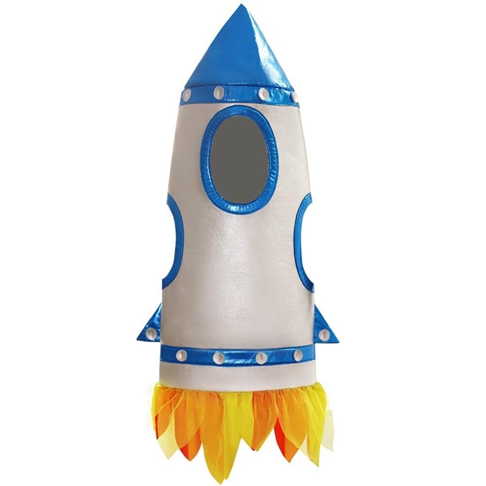 Astronaut Outfit Children Rocket Spacesuit Halloween Costume Set  Children's Day