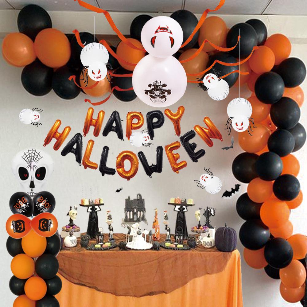 Palloncini Ragno di Halloween Festa e Decorazione Casa Stregata