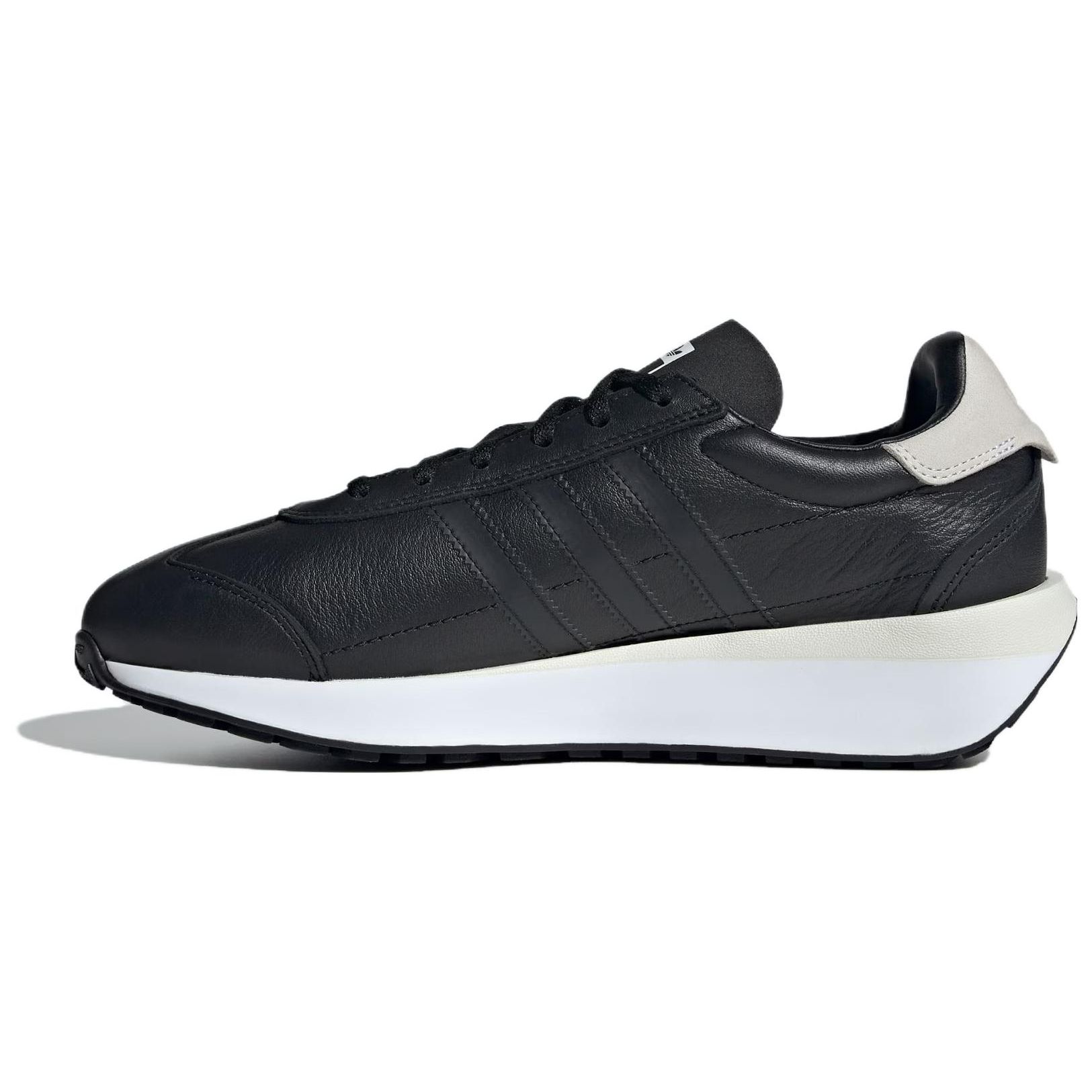 

Adidas Originals Country Xlg Leather Slip Resistant Comfortable Lightweight Low Top Lifestyle Casual Shoes Unisex Casual Shoes Black ID4708 35⅔