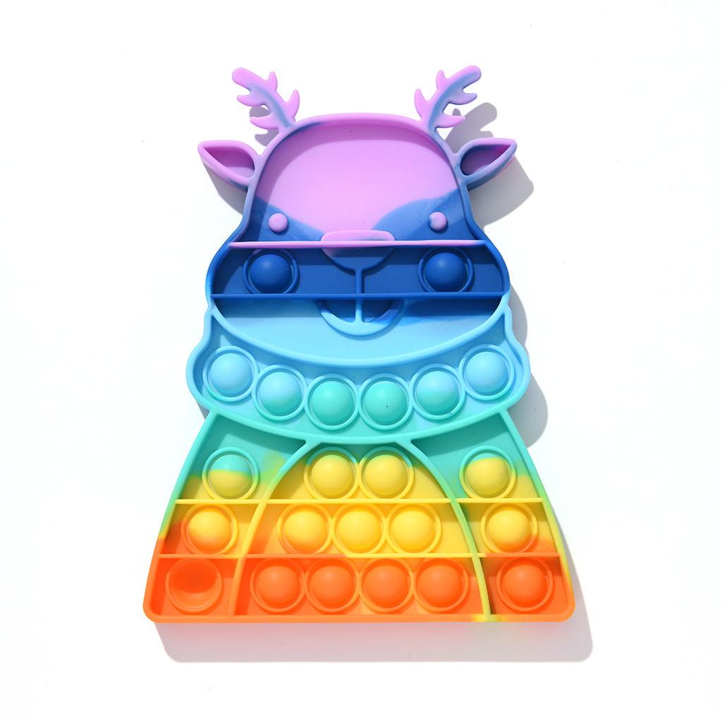 

Folulus Push Bubble Сенсорные игрушки-непоседы-снятие стресса Силиконовые игрушки для снятия давления